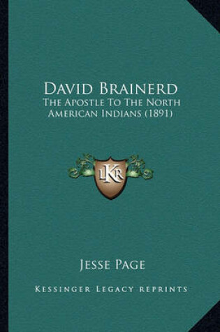 Cover of David Brainerd David Brainerd