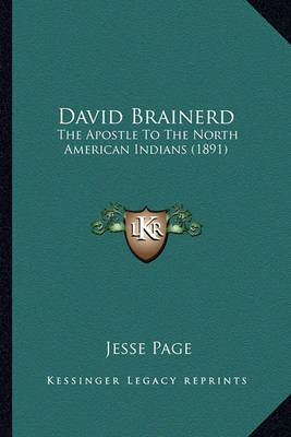 Book cover for David Brainerd David Brainerd