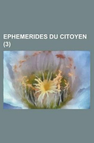 Cover of Ephemerides Du Citoyen (3)