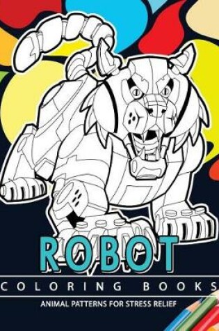 Cover of Robot coloring book