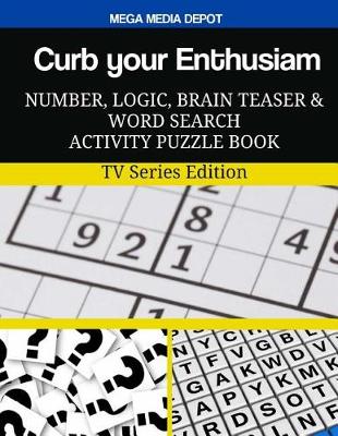 Book cover for Curb your Enthusiasm Number, Logic, Brain Teaser and Word Search Activity