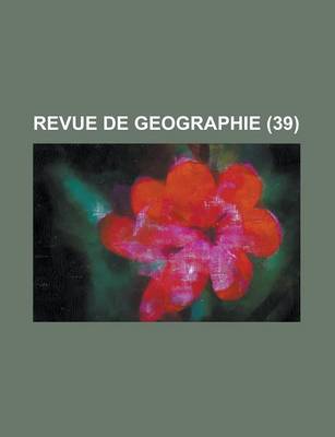 Book cover for Revue de Geographie (39)