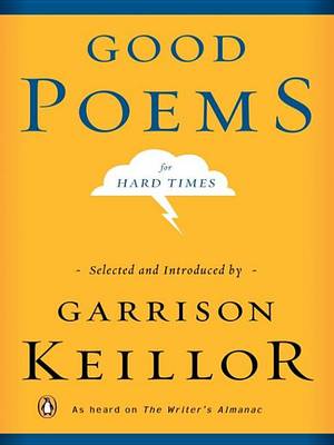 Book cover for Good Poems for Hard Times