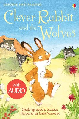 Book cover for Clever Rabbit and the Wolves