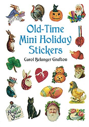 Book cover for Old Time Mini Holiday Stickers