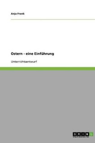 Cover of Ostern - eine Einfuhrung