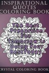 Book cover for Inspirational Quotes Coloring Book