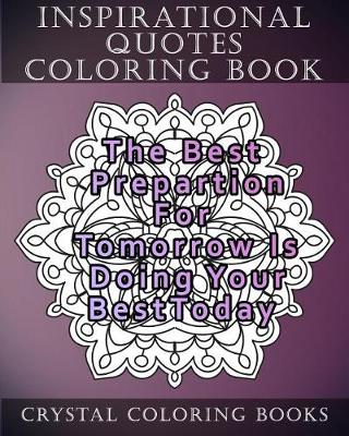 Cover of Inspirational Quotes Coloring Book