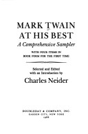 Book cover for Mark Twain at His Best