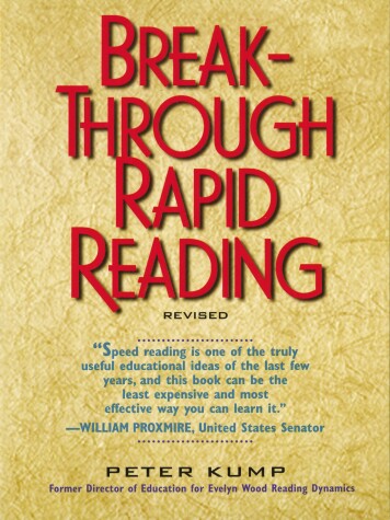 Book cover for Breakthrough Rapid Reading