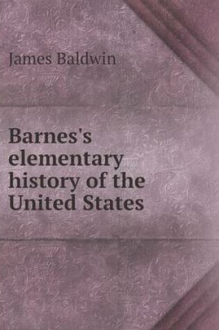 Cover of Barnes's elementary history of the United States