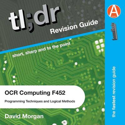 Book cover for tl;dr Computing AS F452