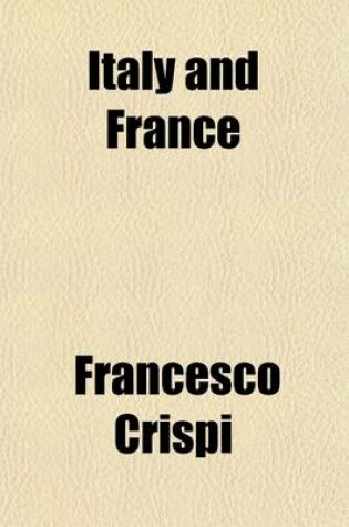 Cover of Italy and France