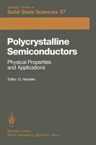 Cover of Polycrystalline Semiconductors