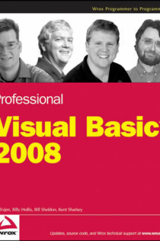 Cover of Professional Visual Basic 2008