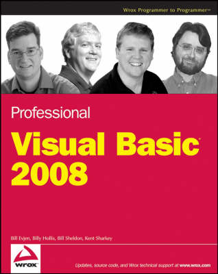 Book cover for Professional Visual Basic 2008