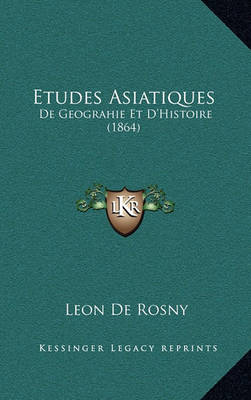 Book cover for Etudes Asiatiques