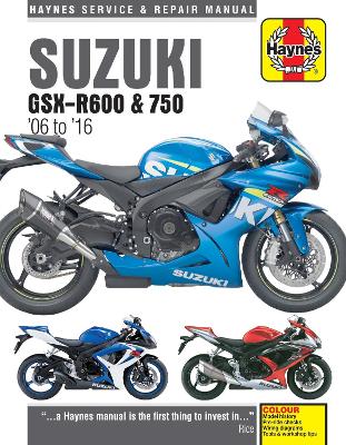 Book cover for Suzuki GSX-R600 & 750 (06 - 16)
