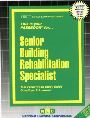 Cover of Senior Building Rehabilitation Specialist