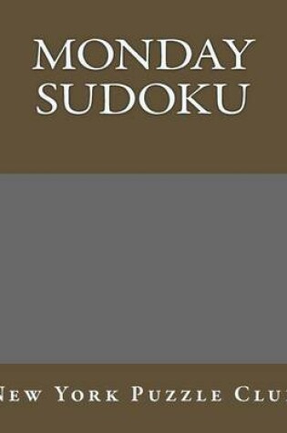 Cover of Monday Sudoku