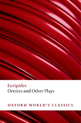 Book cover for Orestes and Other Plays
