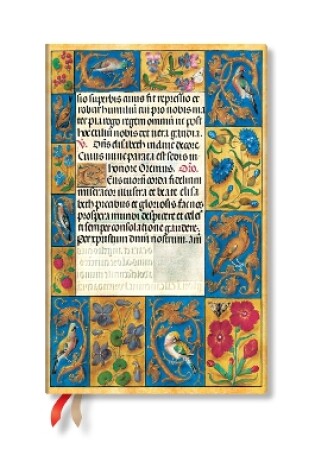 Cover of Spinola Hours (Ancient Illumination) Maxi 12-month Vertical Hardback Dayplanner 2025 (Elastic Band Closure)