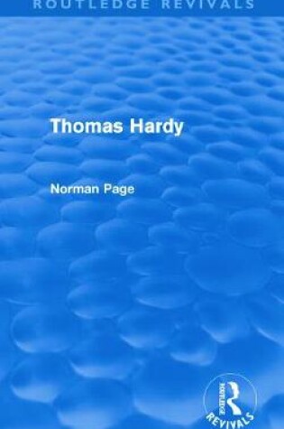 Cover of Thomas Hardy