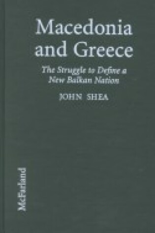 Cover of Macedonia and Greece