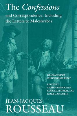 Book cover for The Confessions and Correspondence, Including the Letters to Malesherbes