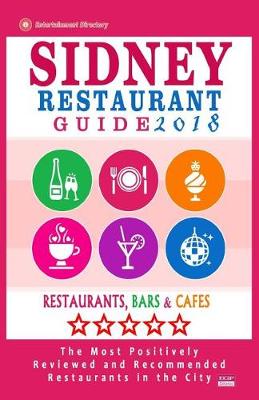 Cover of Sidney Restaurant Guide 2018