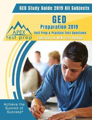 Book cover for GED Study Guide 2019 All Subjects