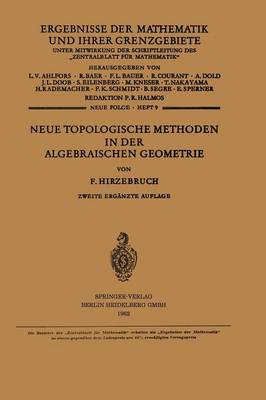 Book cover for Neue Topologische Methoden in Der Algebraischen Geometrie