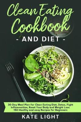 Book cover for Clean Eating Cookbook and Diet
