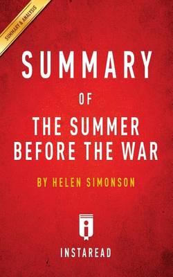 Book cover for Summary of the Summer Before the War