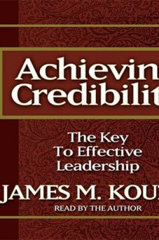 Cover of Achieving Credibility