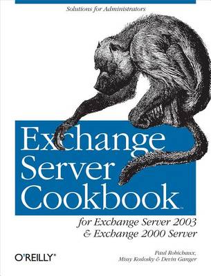 Book cover for Exchange Server Cookbook