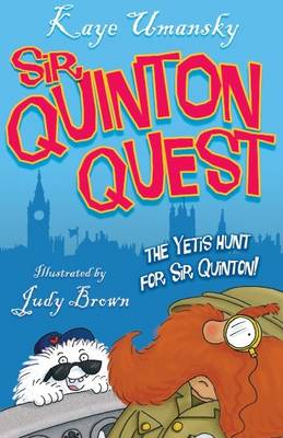 Book cover for The Yetis Hunt Sir Quinton Quest