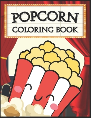 Book cover for Popcorn Coloring Book