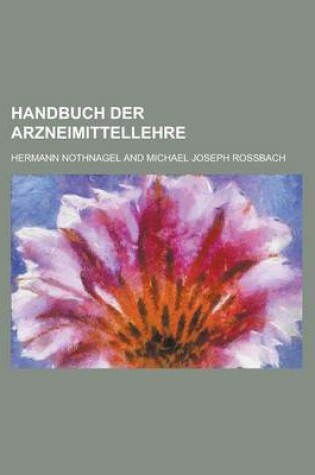 Cover of Handbuch Der Arzneimittellehre