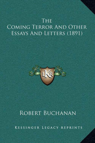 Cover of The Coming Terror and Other Essays and Letters (1891)
