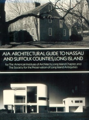 Book cover for AIA Architectural Guide to Nassau and Suffolk Counties, Long Island