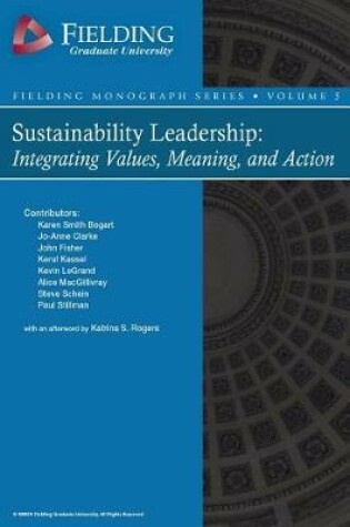 Cover of Sustainability Leadership