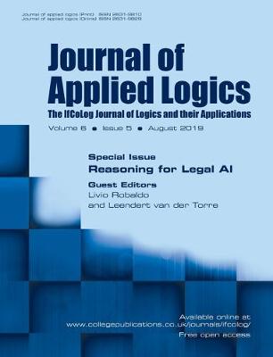 Cover of Journal of Applied Logics - The IfCoLog Journal of Logics and their Applications