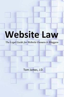 Book cover for Website Law