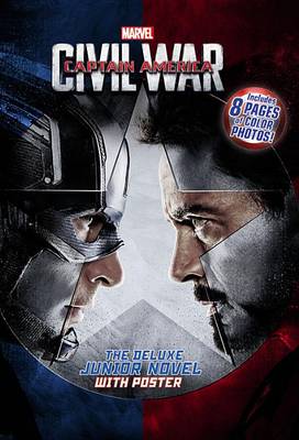 Book cover for Marvel's Captain America: Civil War: The Deluxe Junior Novel