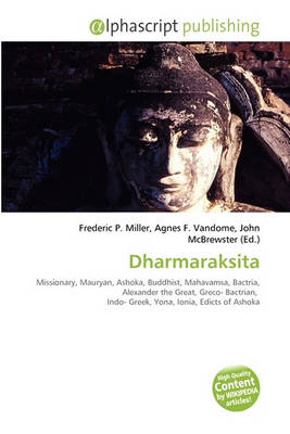 Book cover for Dharmaraksita