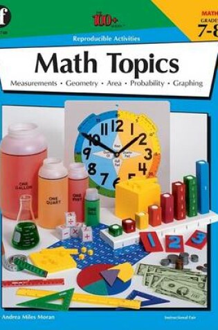 Cover of Math Topics, Grade 7-8