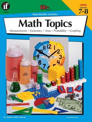 Book cover for Math Topics, Grade 7-8