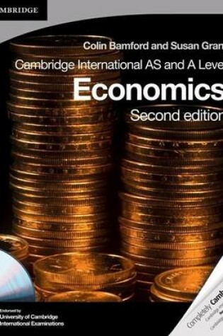 Cover of Cambridge International AS Level and A Level Economics Coursebook