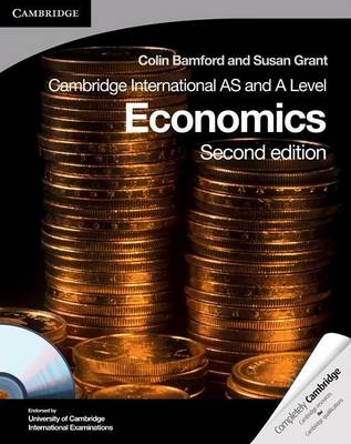 Book cover for Cambridge International AS Level and A Level Economics Coursebook